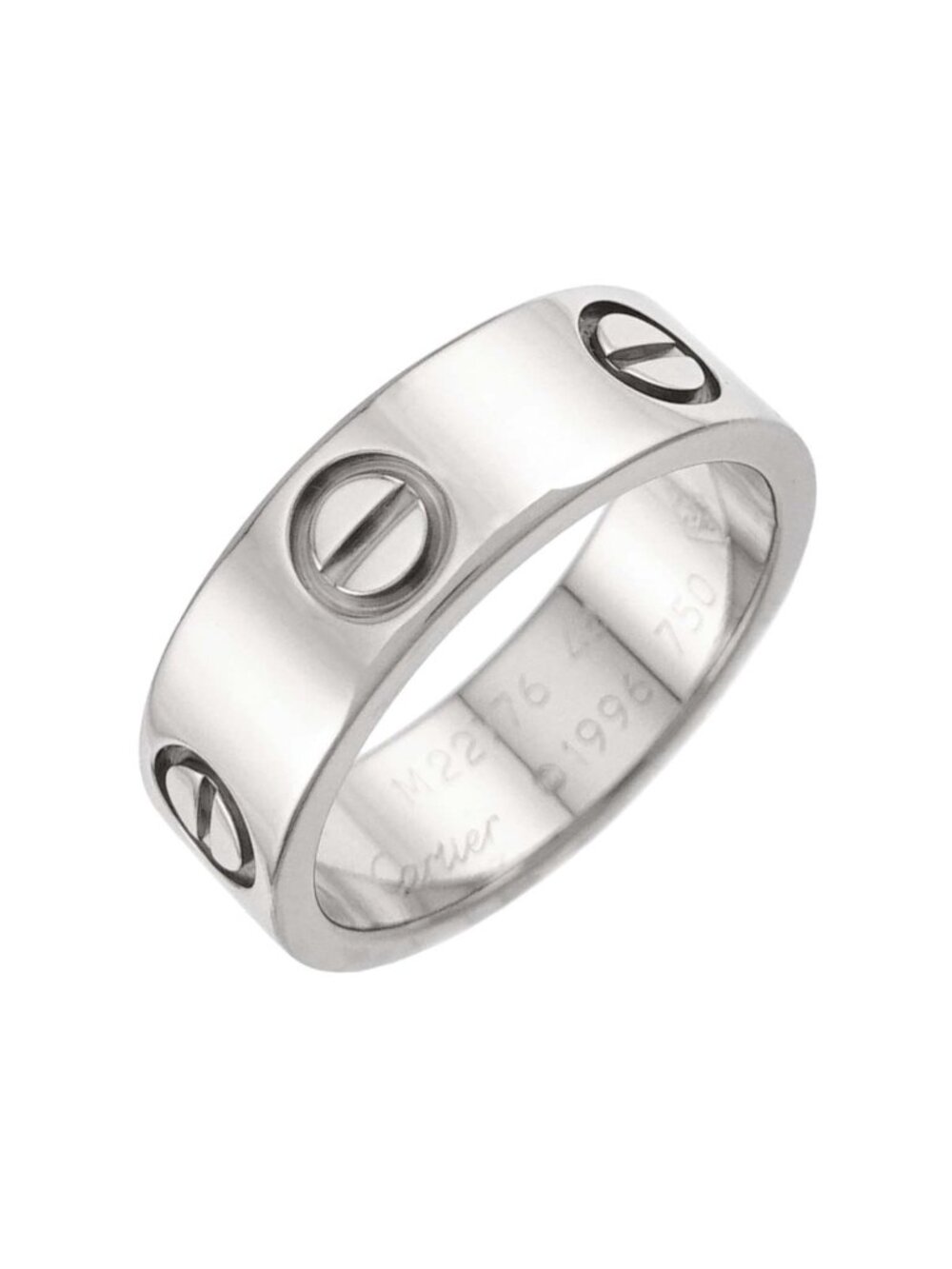 Cartier Love 48 Ring 18k White Gold 750